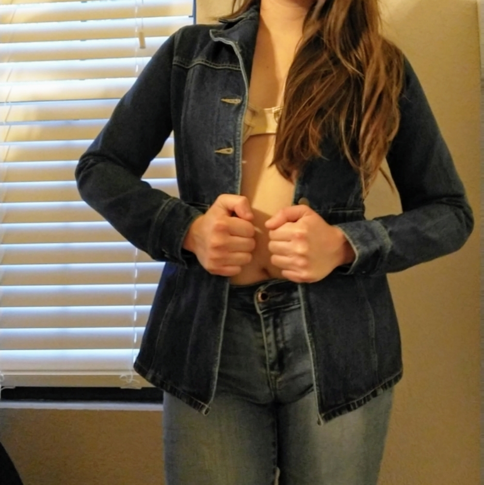 Dark denim jacket